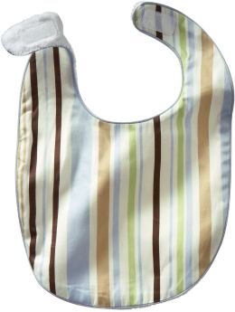 BabyGap Home: Organic striped bib - blue