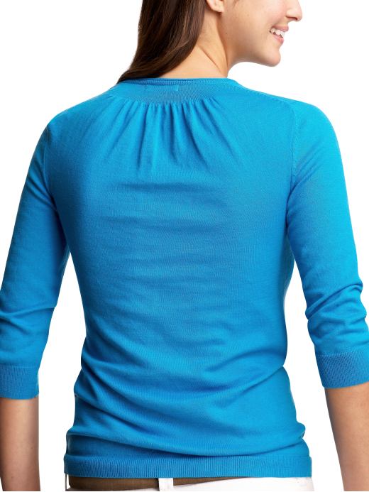 Women's Clothing: Women's Clothing: Rolled scoopneck sweater: Tops New Arrivals | Gap :  light blue scoop neck clothing womens