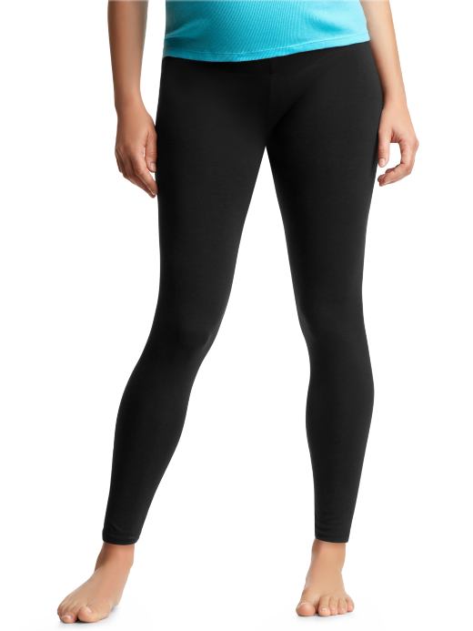 Gap Women's True Black Knit New Leggings