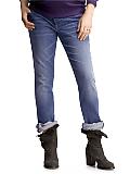 Demi panel boyfriend jeans (vintage wash)