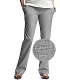 Roll panel slender pants