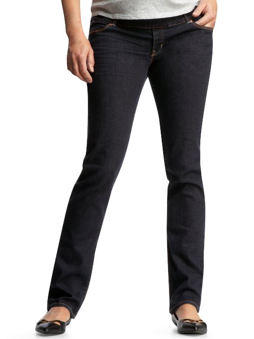 Gap Womens Denim Secret Panel Dark Wash S