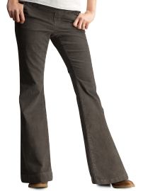 Hidden panel boot cut cords