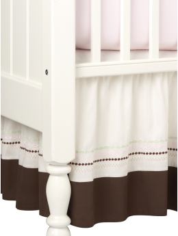 Jungle bed skirt