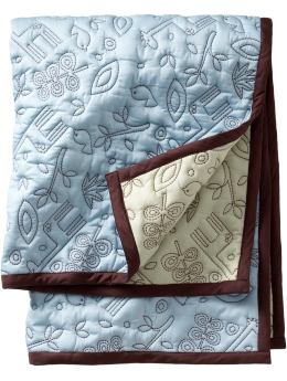 GapMaternity: Jungle quilt - blue