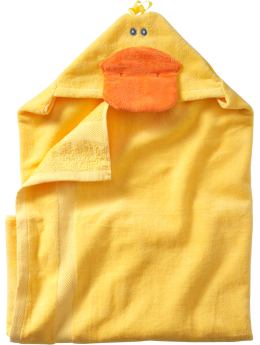 Critter hooded towels