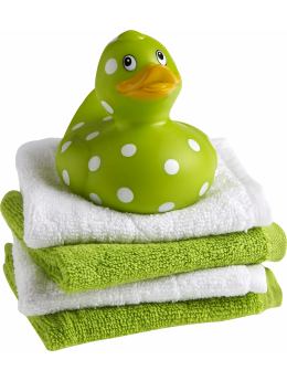 BabyGap Home: Wash and rub duck set - green