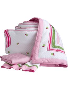 GapMaternity: Sleeping Snail bedding set - pink snails