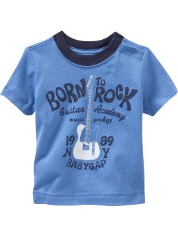 BabyGap: Active graphic T - regatta blue