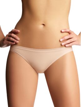 Women: Low rise seamless bikini - nude chameleon