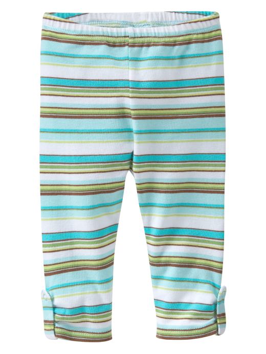 Gap Baby Stripe Stripe Snap Tab Leggings