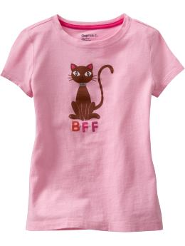 GapKids: Girly graphic T - pink blossom