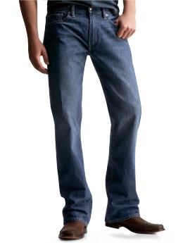 Women: Boot fit jeans (dark wash) - dark wash