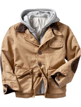 GapKids: Hoodie barn jacket - acorn