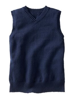 GapKids: Uniform vest - blue galaxy