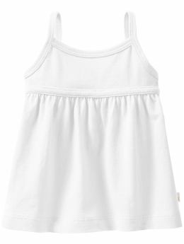 BabyGap: Strappy shirred tank - white