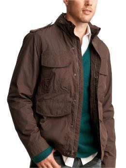 Men: Fall private jacket - brown