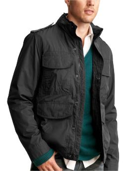Men: Fall private jacket - black night