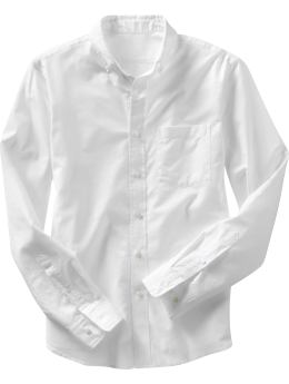 Men: New solid oxford - optic white