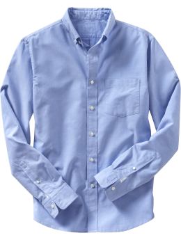 Men: New solid oxford - blue