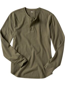Men: The henley - surplus