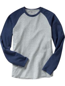 Men: The baseball shirt - heather gray