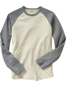 Men: The baseball shirt - yellow heather