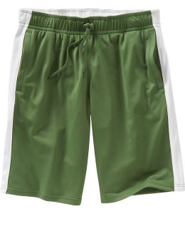 Men: Track shorts - new grass green