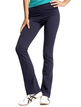 Women: Essential slim active pants - marine blue