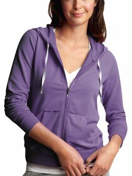 Women: Fitted hoodie - summer grape