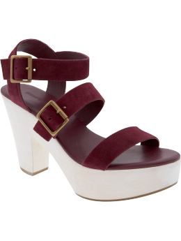 \#1 Women's Clothing: Women's Clothing: 3-strap platform sandals: Sandals Shoes | Gap