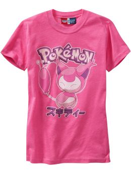 GapKids: Junk Food cartoon graphic T - hot pink