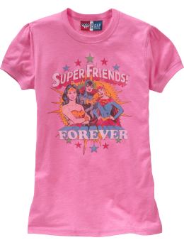 GapKids: Junk Food cartoon graphic T - super friends