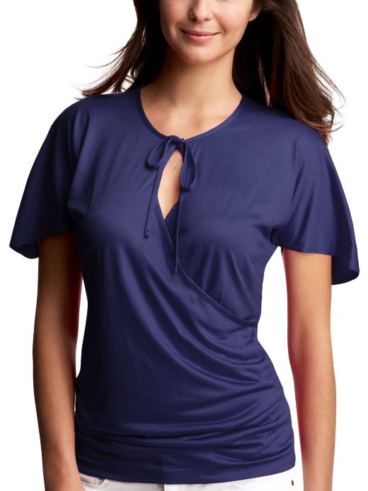 Gap Keyhole Nursing Top