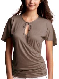 Keyhole nursing top