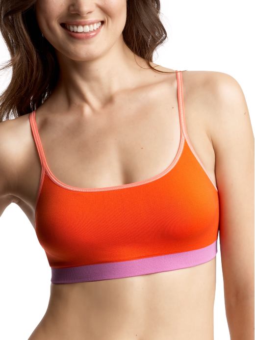 Gap Contrast racerback bra