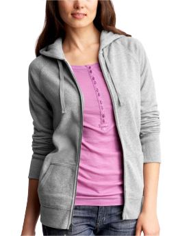 Women: Boyfriend hoodie - heather gray