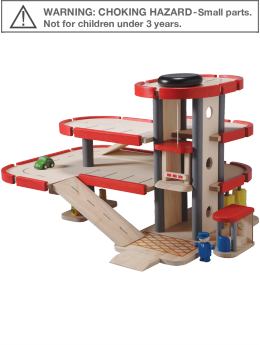 BabyGap Home: Plan Toys garage - multi