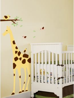 BabyGap Home: Giraffe wall art - multi