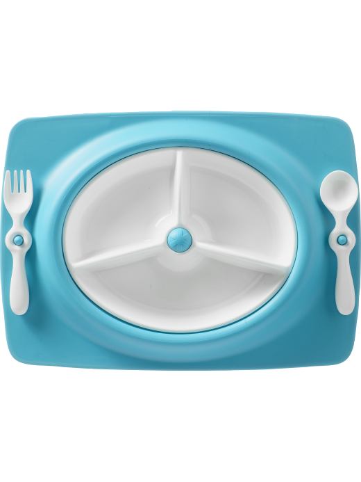 Gap Blue Skip Hop Mate Plate Set