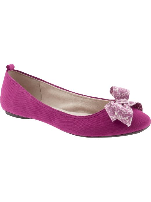 Bow ballet skimmers from gap.com