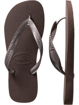 Women: Women's Havaianas® flip flops - brown
