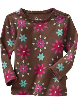BabyGap: Printed T - brown