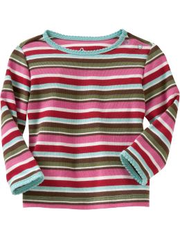 BabyGap: Printed T - multi stripe