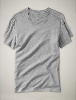Short-sleeved crew (2 pack)