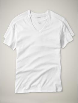 Short-sleeved v-neck (2 pack)