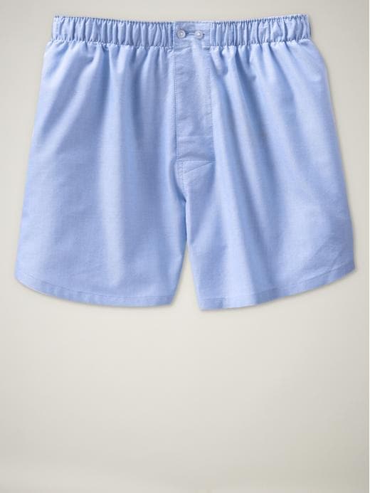 Gap Mens Oxford Blue Oxford Boxers