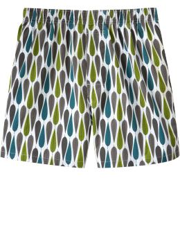 Men: Falling leaves boxers - optic white