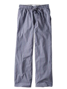 Men: Eldridge plaid PJ pants - blue plaid