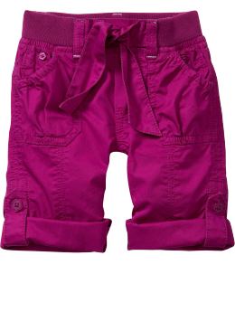 BabyGap: Roll-up pants - orchid blossom